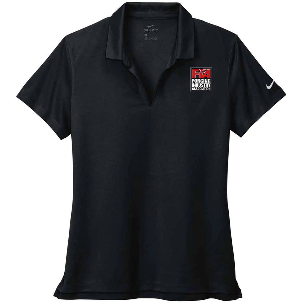 FIA Women's Polo Shirt: Black Small