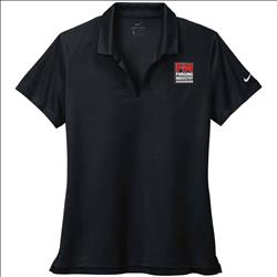 FIA Women&#39;s Polo Shirt: Black Large