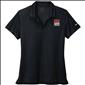 FIA Women's Polo Shirt: Black Large