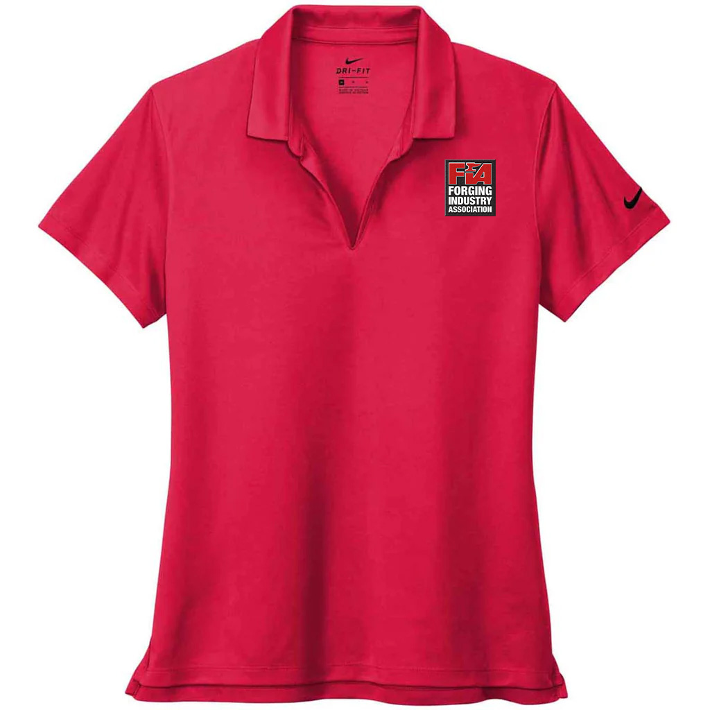FIA Women's Polo Shirt: Red Large